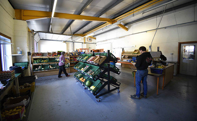 Maggie's Fruit and veg has a shop in Portree on the Isle of Skye where you can purchase produce including fruit vegetables and dairy