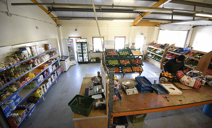 Maggie's Fruit and Veg has a large open shop located in Portree on the Isle of Skye